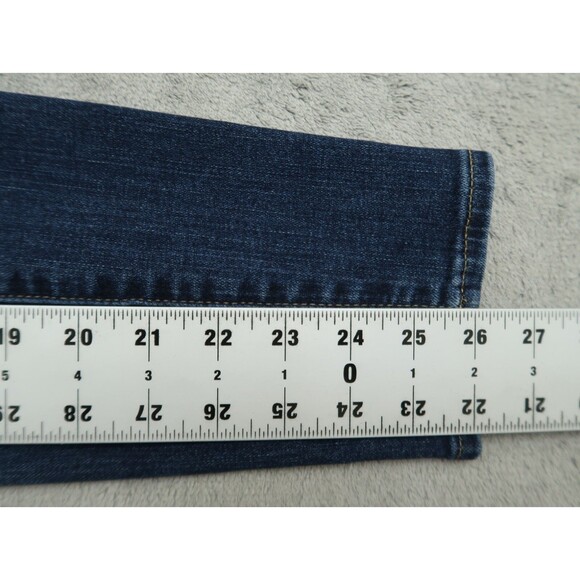 Lucky Brand Jeans Women's Size 4R Blue Mid-Rise Ava Skinny Denim 26" Inseam - Picture 4 of 16